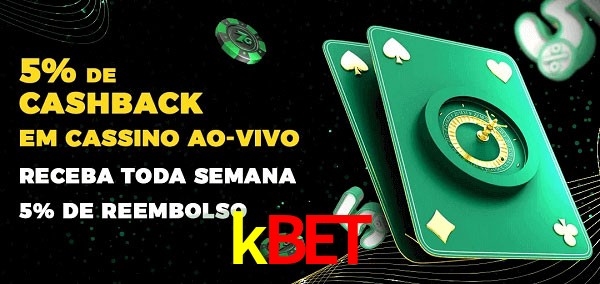 Promoções do cassino ao Vivo kbet